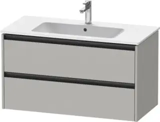Duravit Ketho.2 Тумба под раковину 101x48x55h см, цвет: бетонно-серый мат. K25264007070000