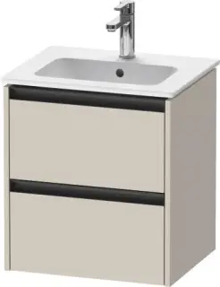 Duravit Ketho.2 Тумба под раковину 51x42x54,9h см, цвет: серо-коричневый супермат. K25261083830000