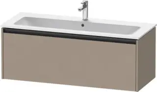 Duravit Ketho.2 Тумба под раковину подвесная с 1-им ящиком 121x48x44h см, цвет: лен K25065075750000