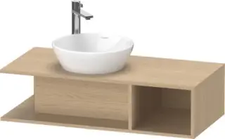 Duravit D-Neo Тумба под раковину слева подвесная 100x48x26h см, цвет: дуб натуральный DE491903030