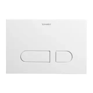 Duravit DuraSystem А1 Клавиша смыва для унитаза, 21,7х14,63 см, цвет: белый WD5001011000