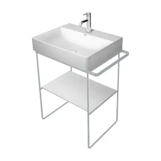 Duravit DuraSquare Консоль металлическая напольная регулировка, цвет Хром 0031151000
