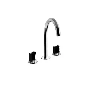 Fantini Venezia Смеситель для раковины, 3 отв., излив 17,5 cм, цвет хром 29 02 N404S