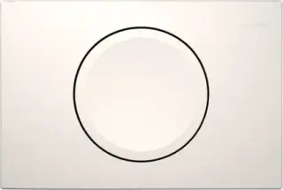 Geberit Delta 11 Кнопка смыва для интсалляции, пластик, 1 режим, цвет: белый Alpine 115.120.11.1