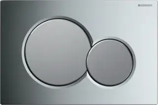 Geberit Sigma 01 Кнопка смыва для интсалляции, пластик, цвет: панель хром гляневый, клавиша хром мат 115.770.KA.5