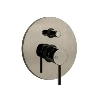 Gessi Via Tortona Смеситель для ванны встраиваемый, 2 потребителя, цвет: finox brushed nickel 18779#149