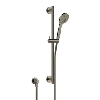 Gessi Emporio Shower Душевой гарнитур: ручной душ, штанга 66 см, шланг, цвет: finox brushed nickel 47306#149