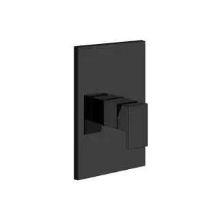 Gessi Rettangolo Смеситель для душа встраиваемый на 1 потребителя, внешняя часть, цвет: matte black 44602#299