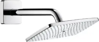 Hansgrohe Raindance E Верхний душ 25x15 см, 1 вид струи, кронштейн настенный 24 см, цвет: хром 27370000