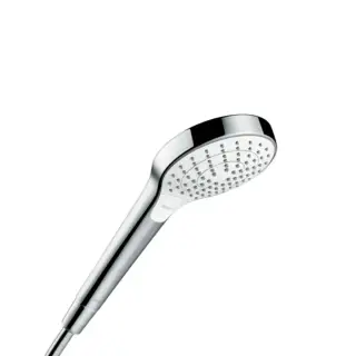Hansgrohe Croma Select S Ручной душ 3 вида струи Vario EcoSmart, цвет: хром/белый 26803400