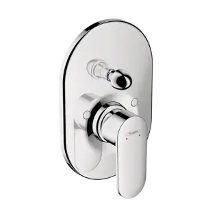 Hansgrohe Vernis Blend Смеситель для ванны встраиваемый на 2 потребителя, внешняя часть, цвет: хром 71449000