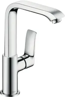 Hansgrohe Metris Смеситель для раковины, с донным клапаном, цвет: хром 31087000
