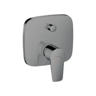 Hansgrohe Talis E Смеситель для ванны встраиваемый на 2 потребителя, цвет: шлифованный черный хром 71474340