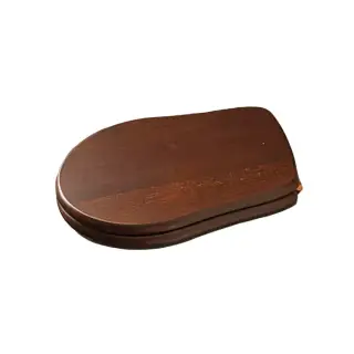 Kerasan Retro Крышка-сиденье для унитаза, цвет: Орех/Cerniere Oro 109140 noc/oro