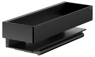 Keuco Edition 11 Корзинка для душа со стеклоочистителем, подвесная, цвет: черный матовый 11159 370000