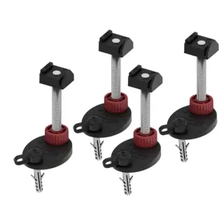 Tece Drainline Комплект опор для сифона, диапазон регулировки, 13,9-18,7 см, 4 опоры 660004