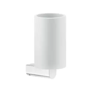 Gessi Rilievo Стакан подвесной, керамический, цвет: chrome 59507#031