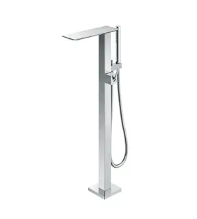 Toto Neorest Смеситель для ванны отдельностоящий с ручным душем, латунь, цвет: хром TBP02303R