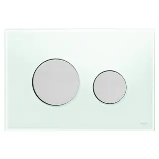 Tece Loop Кнопка смыва для унитаза, стекло, цвет: мятный зеленый/хром матовый 9240652