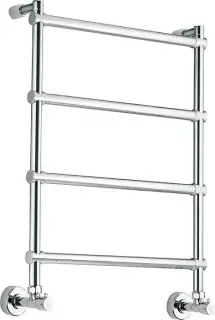 Margaroli Sole 442 Полотенцесушитель водяной для ГВС 53,5х71h (int 47), нижнее, цвет: old brass 4424704(26)OBN