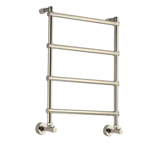 Margaroli Sole 442 Полотенцесушитель водяной для ГВС 53,5х71h (int 47), нижнее, цвет: brushed nickel 4424704(26)BNN