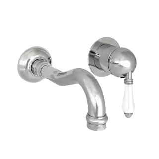 Nicolazzi Petit Mont Blanc Cмеситель для умывальника однорыч., излив 17,5 см, цвет хром 3478CR76