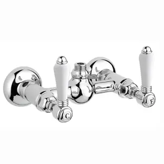 Nicolazzi Petit Mont Blanc Смеситель для душа, настенный, вывод сверху 1/2, цвет: хром 1425CR78