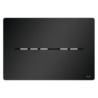 Tece Solid Кнопка смыва для унитаза антивандальная, металл, бесконтактная, цвет: черный матовый 9240465