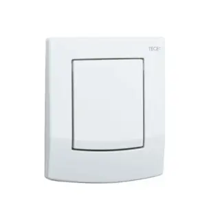 Tece Now Кнопка смыва для писсуара с антибактериальным покрытием, пластик, цвет: белый 9242405