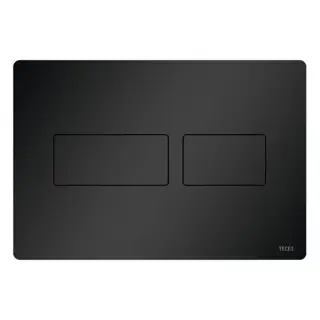 Tece Solid Кнопка смыва для унитаза антивандальная, металл, цвет: черный матовый 9240416