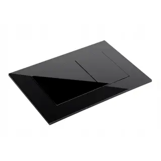 Tece Now Кнопка смыва для унитаза, пластик, цвет: черный 9240403