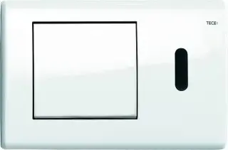 Кнопка смыва Tece Planus 6 V-Batterie белая 9240361