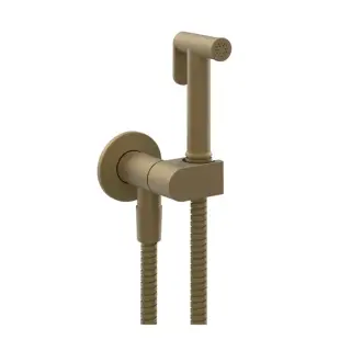Gessi Гигиенический душ без смесителя, 1 вид струи, длина шланга 125 см, цвет: antique brass 45126#713