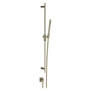 Gessi Inverso Diamantato Душевой гарнитур: душ, держ., шланг 150 см, цвет: warm bronze brushed PVD 73641#726