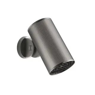 Gessi 316 Верхний душ d7,9 см, 1 вид струи, кронштейн настенный, цвет: steel brushed 57277#239