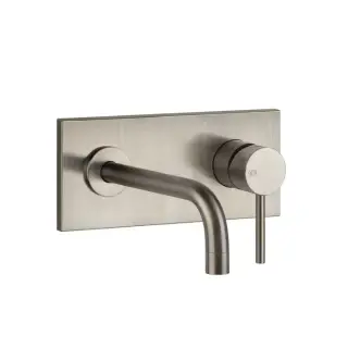 Gessi Via Tortona Смеситель для раковины встраиваемый, без вн. части, цвет: finox brushed nickel 44827#149