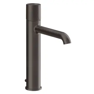 Gessi Habito Смеситель для раковины выс., с д/к, высота излива 17,4см, цвет: black metal brushed PVD 70605#707