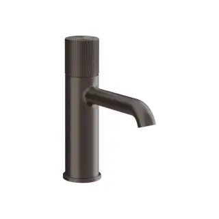 Gessi Habito Смеситель для раковины, без д/к, длина излива 13,1 см, цвет: black metal brushed PVD 70502#707