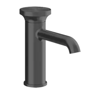 Gessi Origini Смеситель для раковины, без д/к, длина излива 13,1 см, цвет: black metal PVD 66002#706