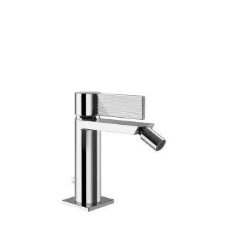 Gessi Inverso Rigato Смеситель для биде, с донным клапаном, длина излива 11,8 см, цвет: chrome 73507#031