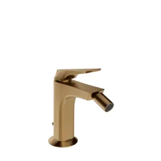 Gessi Ventaglio Смеситель для биде, с д/к, длина излива 11,4 см, цвет: warm bronze brushed PVD 72007#726