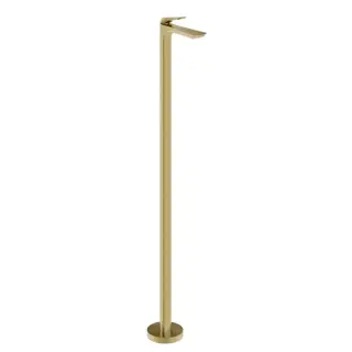 Gessi Ventaglio Смеситель для раковины напольный, высота излива 108,1 см, цвет: brushed brass PVD 72095#727