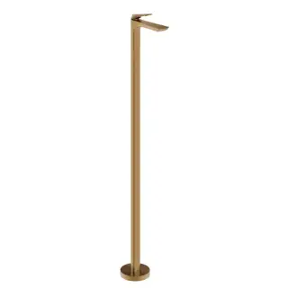 Gessi Ventaglio Смеситель для раковины напольный, выс. изл. 108,1 см, цвет: warm bronze brushed PVD 72095#726