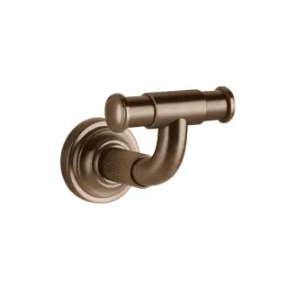 Gessi Venti20 Крючок для полотенец двойной, подвесной, цвет: copper brushed PVD 65521#708