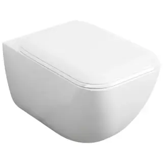 Cielo Shui Comfort Унитаз подвесной 37,5x55 см, безободковый, цвет: белый глянцевый SHCOVSK