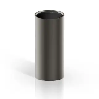 Decor Walther Mikado SMB Стакан настольный, нержавеющая сталь, цвет: dark metal matt pvd 0523366