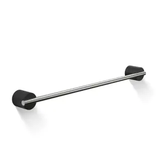 Decor Walther Black Stone HTE45 Полотенцедержатель подвесной 45 см, цвет: черный матовый/сталь матов 0975165