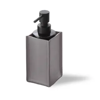 Decor Walther Nappa SSP Дозатор для мыла, настольный, чехол из нат. кожи, цвет: черный 0939093