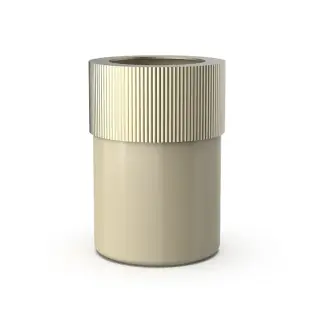 Decor Walther Of.Line BEOD Корзина для бумаги настольная d21x30h см, цвет: champagner/dune 0670845