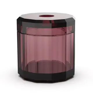 Decor Walther Kristall KB Диспенсер для салфеток, настольный, цвет: rich burgundy 0931597